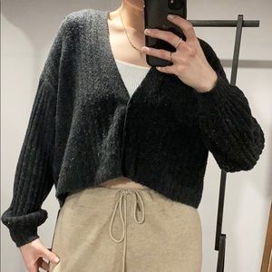 American Eagle cropped cardigan